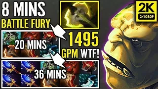 WTF Carry 1500 GPM Alchemist Full 12Slot Game by Wagamama Best Farm Dota 2 Pro