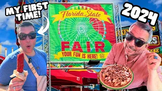 2024 Florida State Fair Food & Fun! My first time!