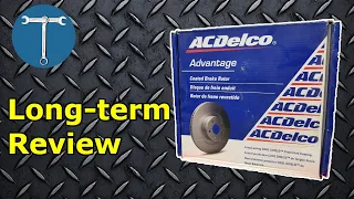 How long do fully coated brake rotors last? AC Delco two-winter review