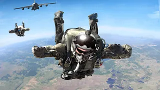The US Special Forces Extreme Techniques to Perform Halo Jumps