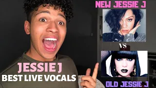 Jessie J Best Live Vocals | REACTION (Old Jessie J Vs New Jessie J)