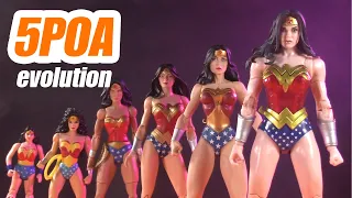 WONDER WOMAN EVOLUTION! My Kenner, DC Direct, Mattel, and McFarlane Toys Action Figure Collection