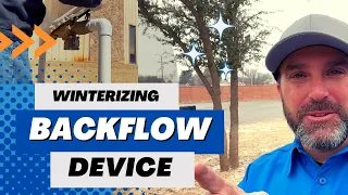 Winterize Your Sprinkler System In Texas | Backflow Device