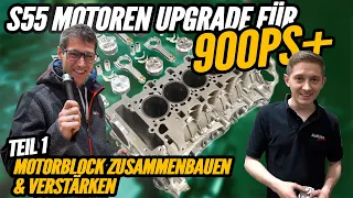 ENGINE BUILD! S55 ENGINE UPGRADE | 900PS+ | Part 1 Engine Block - Aulitzky Tuning