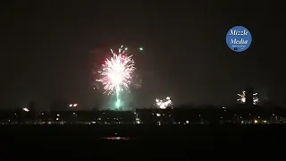 Veel vuurwerk boven Haarlem ondanks vuurwerkverbod