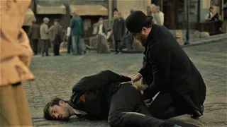 Warrior Season 1 fight scene: Ah Sahm (Andrew Koji) saves Jacob, gets arrested, beats his cellmates.