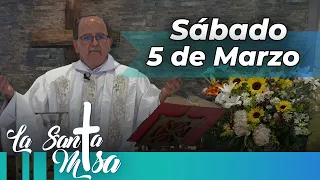 MISA DE HOY, Sabado 5 De Marzo De 2022, Padre Hernán Pinilla - Cosmovision