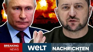 PUTINS KRIEG: Wichtiger Schlag gegen Russland! Geheimdienst kündigt Gegenoffensive an | WELT STREAM