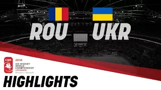 Romania - Ukraine | Highlights | 2018 IIHF Ice Hockey World Championship Division I Group B