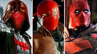 Evolution of Red Hood in Batman Games 2012 - 2022