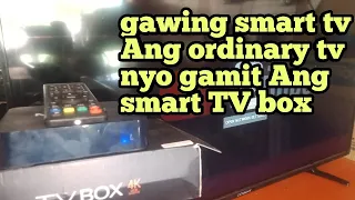 smart TV box para maging smart TV Ang ordinary tv nyo