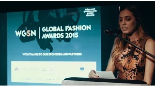 WGSN Global Fashion Awards Shortlist 2015