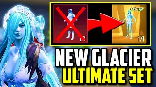 FULL GAMEPLAY WITH NEW GLACIER ULTIMATE SET!! | PUBG Mobile