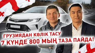 Грузиядан көлік тасу. Әр көліктен кемінде 800 мың теңге пайда. Бизнес бастау/Сала таңдау/Бизнес