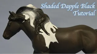Shaded Black Tutorial | Painting a Model Horse