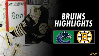 Highlights & Analysis: Bruins Dominate Canucks At TD Garden