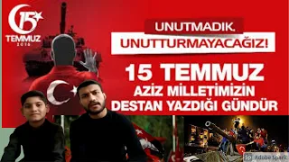 15 Temmuz Demokrasi Marşı (Fikirevim - Necmi Çiçekçi & Hanefi Söztutan) | Reaction Chamber