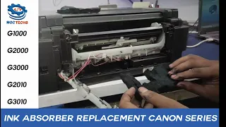 DIY Ink Absorber Replacement for Canon G1000, G2000, G3000, G2010, G3010: Step-by-Step Guide!