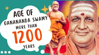 Ganananda Swami Charitharam #age of Swami #1200 #years #haridas #haridasji #swamiharidhosgiri