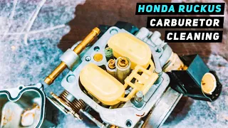 Honda Ruckus / Zoomer 50 - Carburetor Cleaning / Rebuild | Mitch's Scooter Stuff