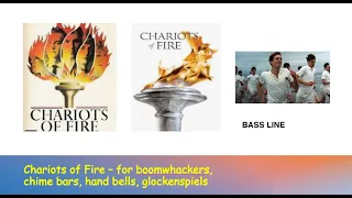 Chariots of Fire Bass Line   Easy part for boomwhackers, glockenspiels, hand bells, chime bars