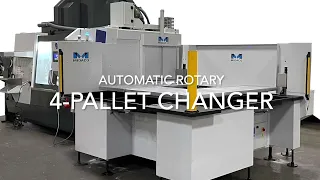 #MIDACO Automatic 4 Pallet Pool Pallet Changer for Vertical Machining Centers