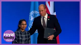 Prince William Champions Young Earthshot Winners at COP26