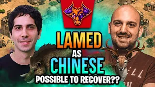 LAMED as CHINESE possible to Recover? King of America Semifinal nicov vs capoch #china #aoe2