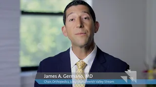 Dr. James Germano, MD, Chairman of Orthopedics, Long Island Jewish Valley Stream