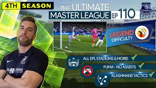 [TTB] PES 2021 MASTER LEAGUE #110 | A SEMI FINAL TO CLOSE TO CALL! | INTER MILAN ARRIVE AT GOODISON!