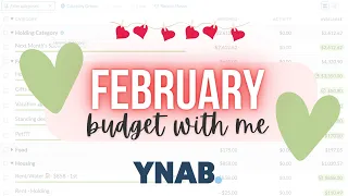 February Budget with Me | YNAB | 2024