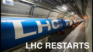 LHC restarts