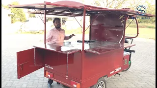 Electric food van / food truck/ E- rickshaw @Skyy Rider Electric