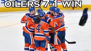 EDMONTON OILERS BLOWOUT 7-1 WIN IN GAME 6 | DRAISAITL HAT TRICK AND 5 POINTS