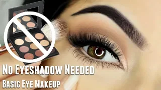 Beginners Eye Makeup Tutorial | WITHOUT using Eyeshadow | Basic Eye Makeup Look