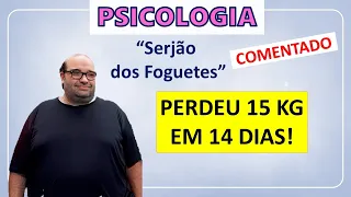 Sérgio Sacani no projeto para emagrecer "Serjão dos foguetes"