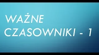 Niemiecki - Ważne czasowniki - 1