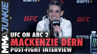 Mackenzie Dern closing in on title shot with submission win | UFC on ABC 2