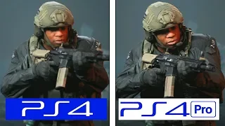 Call of Duty: Modern Warfare 2019 Alpha | PS4 vs PS4 Pro | 4K Graphics Comparison & FPS