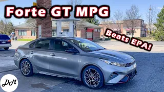 2022 Kia Forte GT – MPG Test | Real-world Highway Fuel Economy and Range