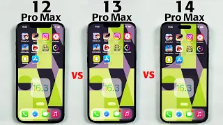 iPhone 12 Pro Max vs 13 Pro Max vs 14 Pro Max Speed Test: Which One Is Faster After iOS 16.3?