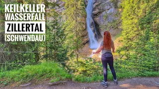 🇦🇹Keilkeller Wasserfall and the Old Watermill (Austria, Tirol, Zillertal, Schwendau), 05.06.2021