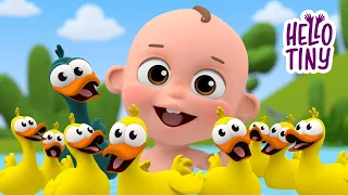Five Little Ducks - Kids Songs and Nursery Rhymes