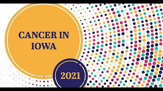 2021 Cancer in Iowa News Conference