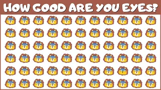 HOW GOOD ARE YOUR EYES #47 l Find The Odd Emoji Out l Emoji Puzzle Quiz  PAM GAMING