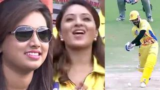 Chennai Beauties Excited With Outstanding Batting Skills Of Chennai Rhinos