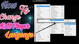 Changing language in Km player in PC