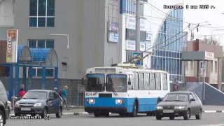 Белгородские троллейбусы: ЗиУ-682Г-016 (012) и ТролЗа-5275.07 «Оптима»