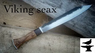 Making a Viking Seax from a file