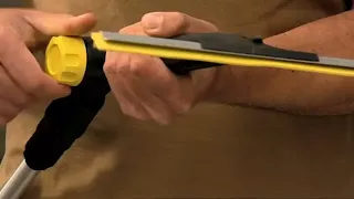 Мойка стеклянных поверхностей минимойкой Karcher